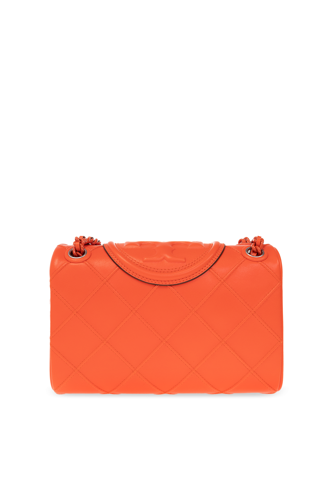 Tory burch cheap red fleming bag